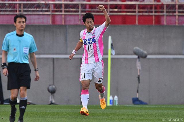 先制PKを思い切りよくゴール中央へ突き刺した豊田 陽平（鳥栖）【明治安田Ｊ１ 第9節 鹿島vs鳥栖】