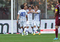 Ｊ１初得点となる決勝ヘッドを流し込んだ堀米 勇輝（甲府）【明治安田Ｊ１ 第9節 神戸vs甲府】