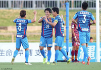 田中 智大（#29）の2得点などで4連勝を飾り、首位に立った秋田【明治安田Ｊ３ 第6節 琉球vs秋田】