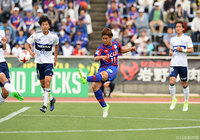 積極的に横浜FMゴールを狙った途中出場の堀米 勇輝（甲府）【ルヴァンカップ GS 第4節 甲府vs横浜FM】