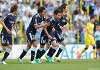 交代出場で同点弾を決め、起用に応えた川辺 駿（磐田 #40）【ルヴァンカップ GS 第4節 柏vs磐田】