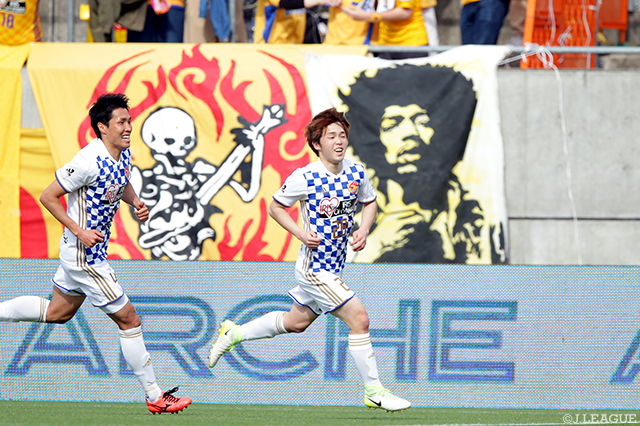 17分にＪ初ゴールで先制点をもたらした佐々木 匠（仙台）【ルヴァンカップ GS 第4節 大宮vs仙台】