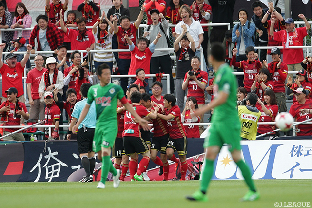 4位東京Ｖからアウェイで先手を取った20位の金沢【明治安田Ｊ２ 第11節 東京Ｖvs金沢】