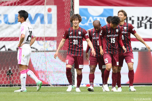 中坂 勇哉（#31）の2試合連続ゴールで3連勝を果たした神戸【ルヴァンカップ GS 第4節 神戸vs鳥栖】