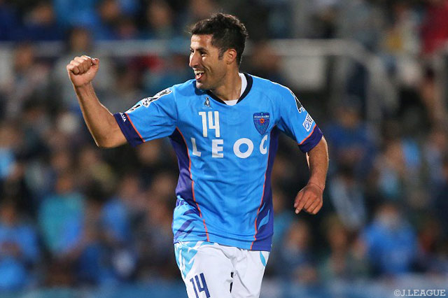 技ありの追加点で3試合連続得点のイバ（横浜FC）【明治安田Ｊ２ 第11節 横浜FCvs愛媛】