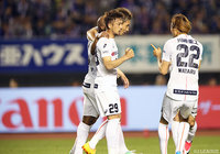 先制点をゴール左隅へ鮮やかに決めた大森 晃太郎（神戸）【明治安田Ｊ１ 第10節 広島vs神戸】