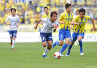 3試合連続得点が期待された池元 友樹（北九州）はシュートチャンスに恵まれず【明治安田Ｊ３ 第7節 栃木vs北九州】