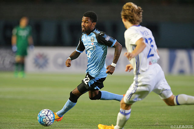 1得点1アシストでプレーヤーオブザマッチに輝いたハイネル（川崎Ｆ）【ＡＣＬ GS MD6 川崎ＦvsイースタンSC】