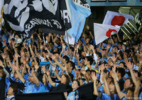 熱い応援でチームを後押しした川崎Ｆのファン・サポーター【ＡＣＬ GS MD6 川崎ＦvsイースタンSC】