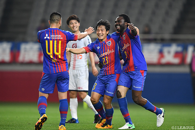 39分に逆転ゴールを決めた中島 翔哉（FC東京）【ルヴァンカップ GS 第5節 FC東京vs大宮】