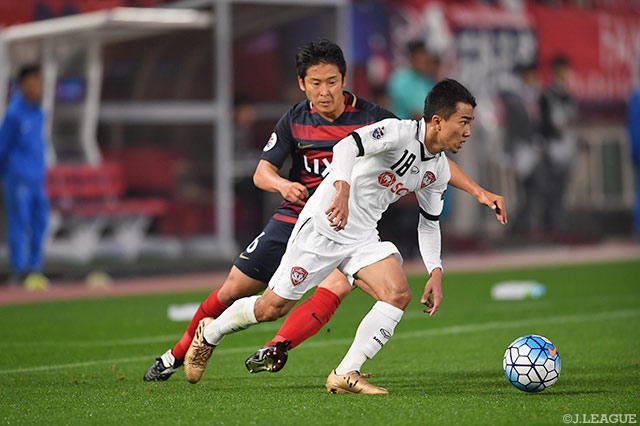 中盤で攻守に奮闘した永木 亮太（鹿島）【ＡＣＬ GS MD6 鹿島vsムアントン】