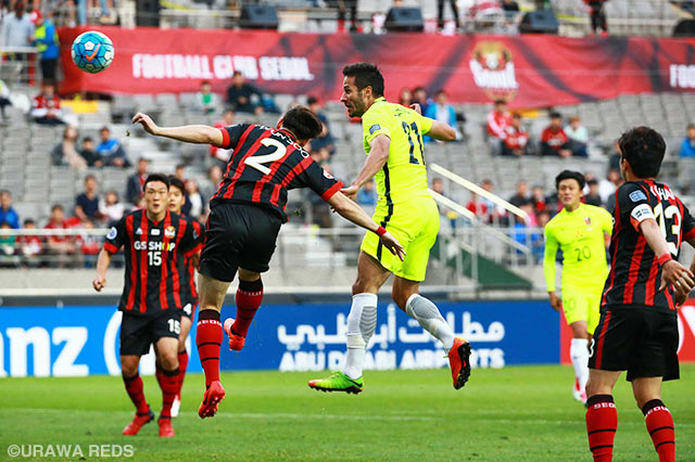 ズラタン（浦和）の同点ヘッドが決まったかと思われたが、オフサイドの判定【ＡＣＬ GS MD6 FCソウルvs浦和】