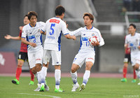 中村 駿（#17）の今季初得点で同点に追い付いた山形【明治安田Ｊ２ 第13節 金沢vs山形】