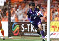 ゴール前での1対1などピンチにも落ち着いて対応した権田 修一（鳥栖）【明治安田Ｊ１ 第11節 清水vs鳥栖】