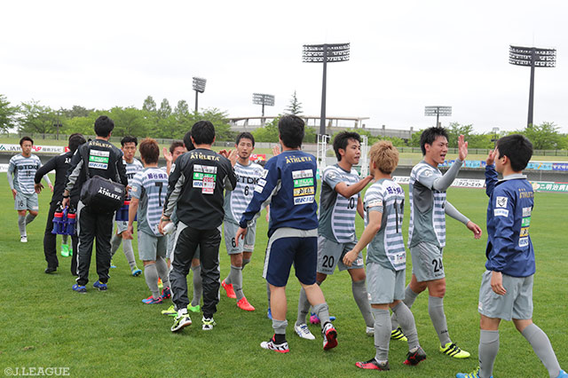 東北勢対決を制して6連勝を達成した首位の秋田【明治安田Ｊ３ 第8節 福島vs秋田】
