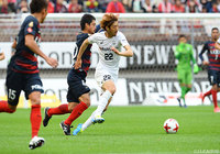 ピンポイントクロスで追加点をアシストした橋本 和（神戸）【明治安田Ｊ１ 第11節 鹿島vs神戸】