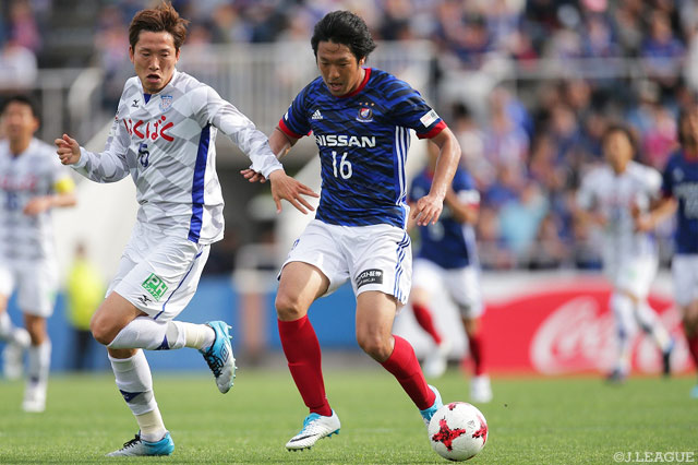 Ｊ１通算150試合出場を果たした伊藤 翔（横浜FM）【明治安田Ｊ１ 第11節 横浜FMvs甲府】