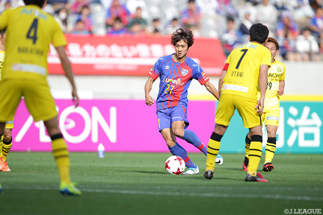 後半アディショナルタイムに一矢を報いるゴールを決めた田邉 草民（FC東京）【明治安田Ｊ１ 第11節 FC東京vs柏】