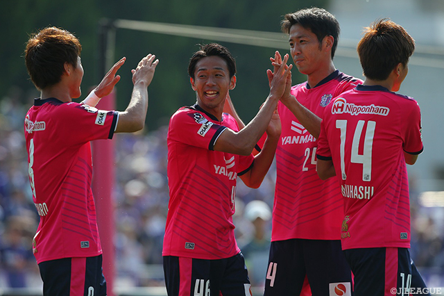 Ｊリーグ復帰後２点目となる勝越しゴールを決めた清武 弘嗣（Ｃ大阪）【明治安田Ｊ１ 第11節 Ｃ大阪vs広島】