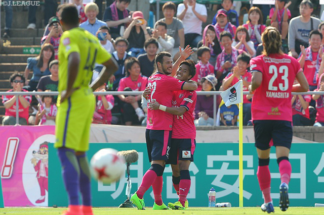 この日２ゴールを決める活躍を見せたマテイ ヨニッチ（Ｃ大阪）【明治安田Ｊ１ 第11節 Ｃ大阪vs広島】