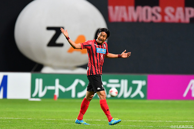チーム最多タイ４本のシュートを放つなど相手ゴールを脅かし続けた都倉 賢（札幌）【明治安田Ｊ１ 第11節 札幌vsＧ大阪】