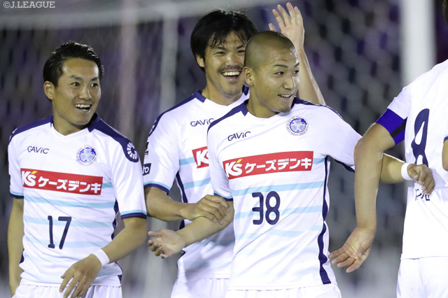 前田 大然（#38）の今季4点目で先制した水戸【明治安田Ｊ2 第14節 京都vs水戸】