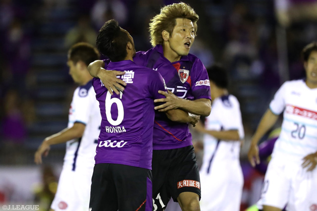 大黒 将志（#31）がPKを決め、京都が同点に追いつく【明治安田Ｊ2 第14節 京都vs水戸】