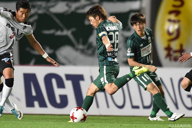 54分、永島 悠史（岐阜）のゴールで一矢報いる【明治安田Ｊ２ 第14節 岐阜vs熊本】