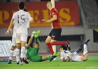 後半アディショナルタイム、シモビッチ（名古屋）の決勝点が決まる【明治安田Ｊ２ 第14節 名古屋vs町田】