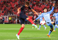 2試合連続フル出場を果たした鈴木 優磨 （鹿島）【明治安田Ｊ１ 第12節 鹿島vs川崎Ｆ】