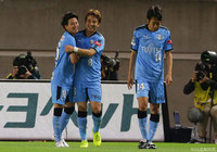 阿部 浩之（#8）の3試合連続得点で先制した川崎Ｆ【明治安田Ｊ１ 第12節 鹿島vs川崎Ｆ】