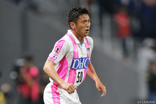 72分からの交代出場でＪ１通算150試合出場を達成した水野 晃樹（鳥栖）【明治安田Ｊ１ 第12節 Ｇ大阪vs鳥栖】