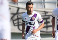 同点ヘッドを決め、反撃の狼煙を上げた本多 勇喜（京都）【明治安田Ｊ２ 第15節 東京Ｖvs京都】