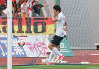 殊勲の逆転ゴールで2試合連続得点の玉田 圭司（名古屋）【明治安田Ｊ２ 第15節 愛媛vs名古屋】