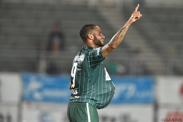 Ｊリーグ初出場で初得点をマークしたクリスチャン（岐阜）【明治安田Ｊ２ 第15節 岐阜vs長崎】