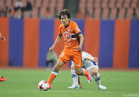 豊富な運動量を武器に中盤で奮闘した加藤 大（新潟）【ルヴァンカップ GS 第6節 新潟vs甲府】