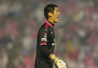 ビッグセーブでゴールを死守した丹野 研太（Ｃ大阪）【ルヴァンカップ GS 第6節 Ｃ大阪vs神戸】