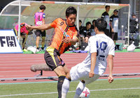 岸田 和人（山口）は最前線で奮闘するも、シュートチャンスに恵まれず【明治安田Ｊ２ 第16節 山口vs町田】