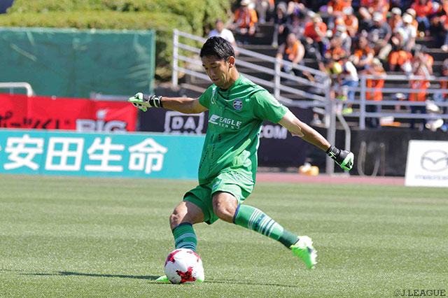 無失点に抑え、5試合ぶりの白星に貢献した髙原 寿康（町田）【明治安田Ｊ２ 第16節 山口vs町田】