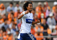 Ｊ１通算550試合出場を達成した中澤 佑二（横浜FM）【明治安田Ｊ１ 第13節 清水vs横浜FM】