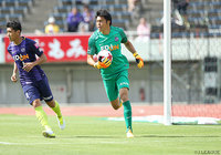 好セーブを連発してゴールを死守した林 卓人（広島）【明治安田Ｊ１ 第13節 広島vs磐田】