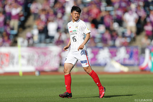 Ｊ２通算200試合出場を果たした田森 大己（岐阜）【明治安田Ｊ２ 第16節 京都vs岐阜】