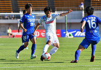 ボール奪取から豪快に先制点を決めた西 弘則（讃岐）【明治安田Ｊ２ 第16節 徳島vs讃岐】