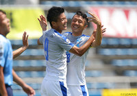 2得点で2試合連続ゴールと好調の中村 亮太（沼津 #9）【明治安田Ｊ３ 第10節 YS横浜vs沼津】