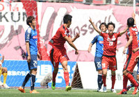 林 祥太のＪ初得点で1点差に詰め寄った熊本【明治安田Ｊ２ 第16節 熊本vs水戸】