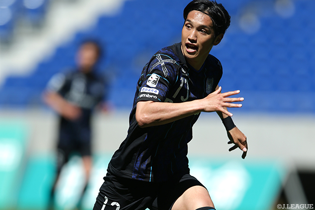 パトリックとの2トップでスタメン出場の呉屋 大翔（Ｇ大23）は90分プレー【明治安田Ｊ３ 第10節 Ｇ大23vsＣ大23】