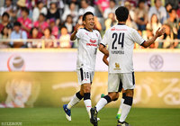 鮮やかなボレーで決勝点をねじ込み、交代起用に応えた水沼 宏太（Ｃ大阪）【明治安田Ｊ１ 第13節 神戸vsＣ大阪】