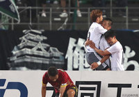 自身のＪ２通算150試合目に得点を挙げた高崎 寛之（松本）【明治安田Ｊ２ 第16節 金沢vs松本】