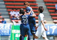 岩下 敬輔の追加点で再びリードを2点に広げた福岡【明治安田Ｊ２ 第17節 福岡vs讃岐】