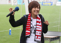 岩渕 真奈さんがいわスタ来場！ちなみにこの日お兄さんはフル出場！【明治安田Ｊ３ 第11節 盛岡vsYS横浜】